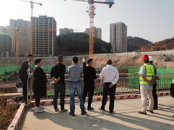 銅仁城交集團開展2022年第三季度建設項目督查檢查工作
