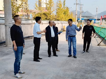 銅仁城交集團開展2022年第三季度建設項目督查檢查工作